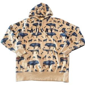 Ariat Pullover Hoodie Buffalo Print Women’s Small